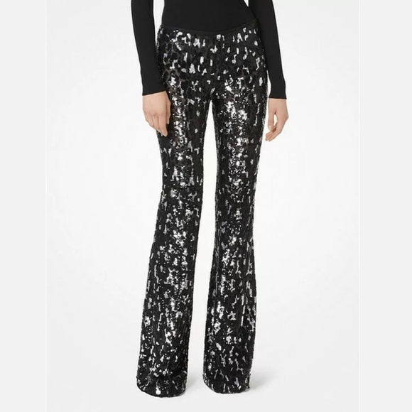 MICHAEL KORS COLLECTION
Leopard Sequined Trousers - Picture 2 of 4